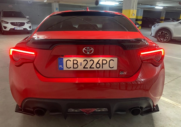 Toyota GT86 cena 105000 przebieg: 35000, rok produkcji 2017 z Bydgoszcz małe 326